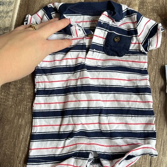 9 pc Newborn NB Baby Boy Bundle Gerber Carter’s - Picture 3 of 8